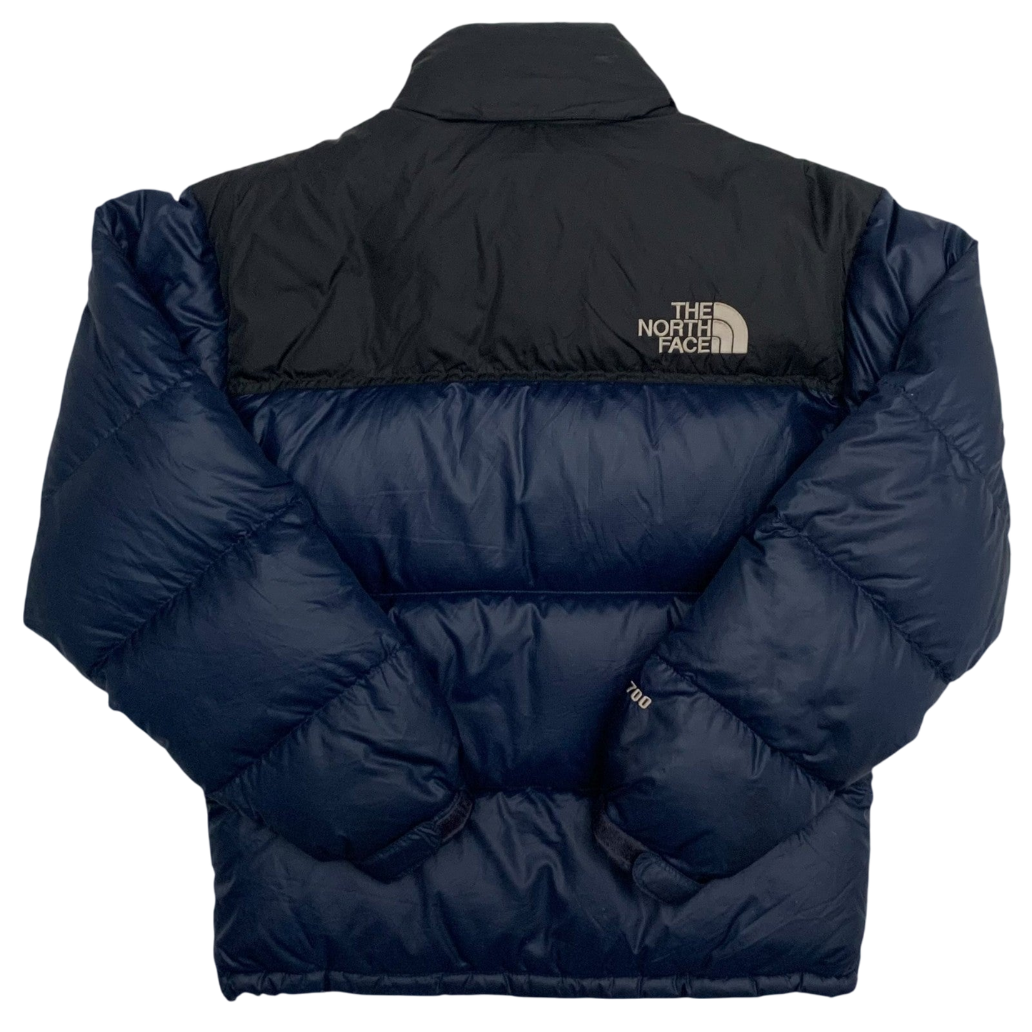 The North Face Nuptse 700 Down Puffer Jacket Navy/Black (Size XS)