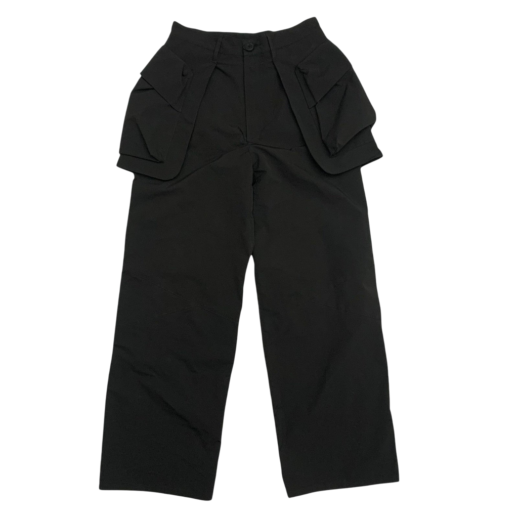 Archival Reinvent Zipper Teflon Pants Black (W28)