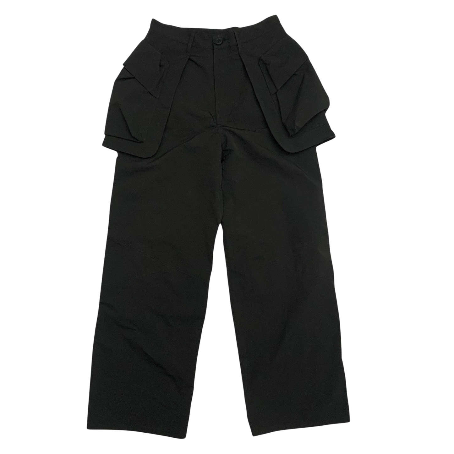 Archival Reinvent Zipper Teflon Pants Black (W28)