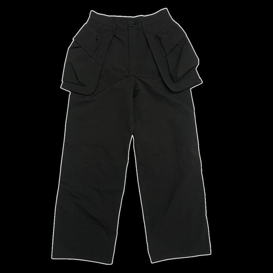 Archival Reinvent Zipper Teflon Pants Black (W28)