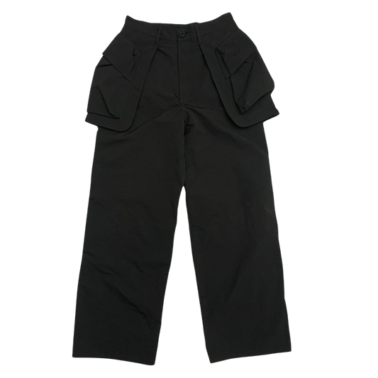 Archival Reinvent Zipper Teflon Pants Black (W28)