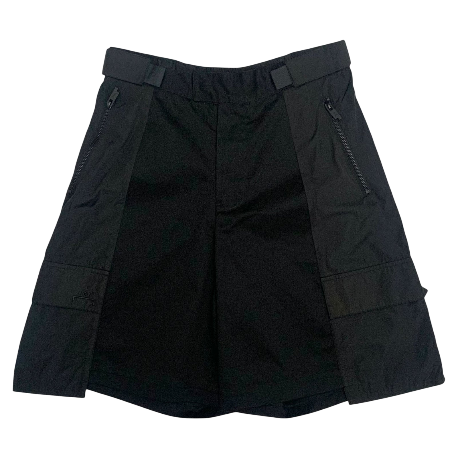 A-Cold-Wall Black Strata Cargo Shorts Black (Size M)