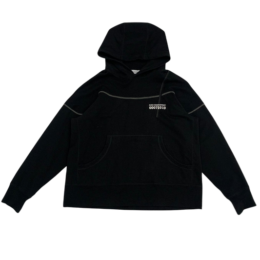 Kiko Kostadinov ‘Midnight Stripes’ Heavy Hoodie Black (Fits L-XXL)