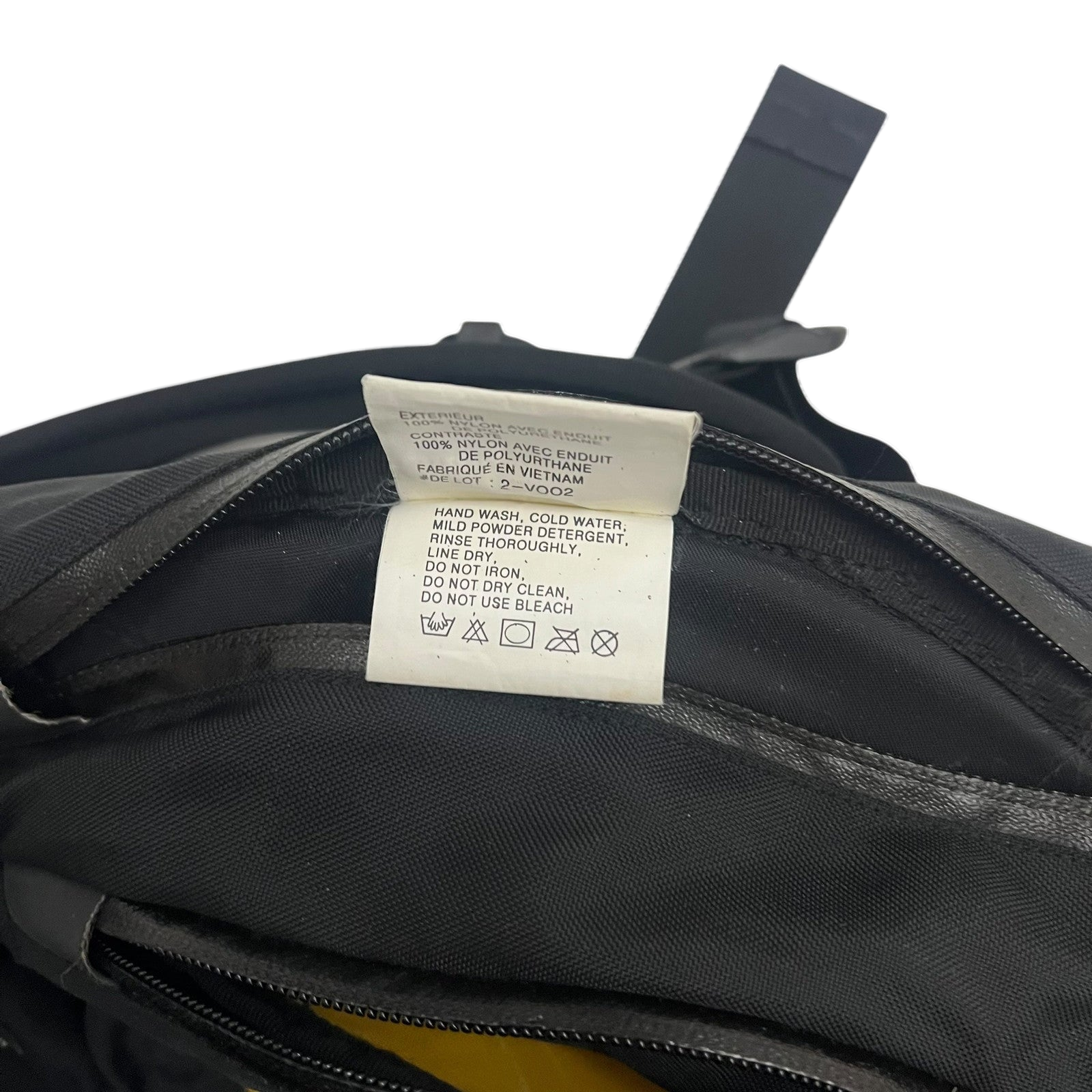 Arc'teryx Vintage Quiver Crossbody Bag Black/Yellow