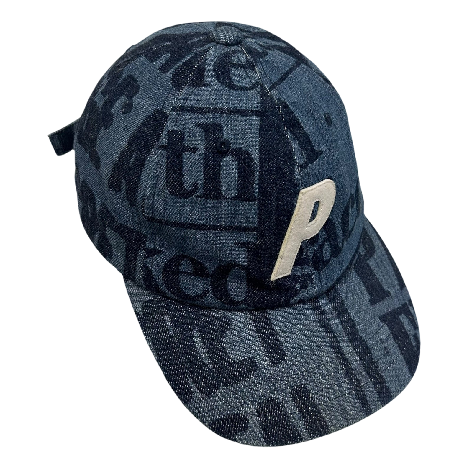 Palace Tabloid Denim P 6-Panel Cap