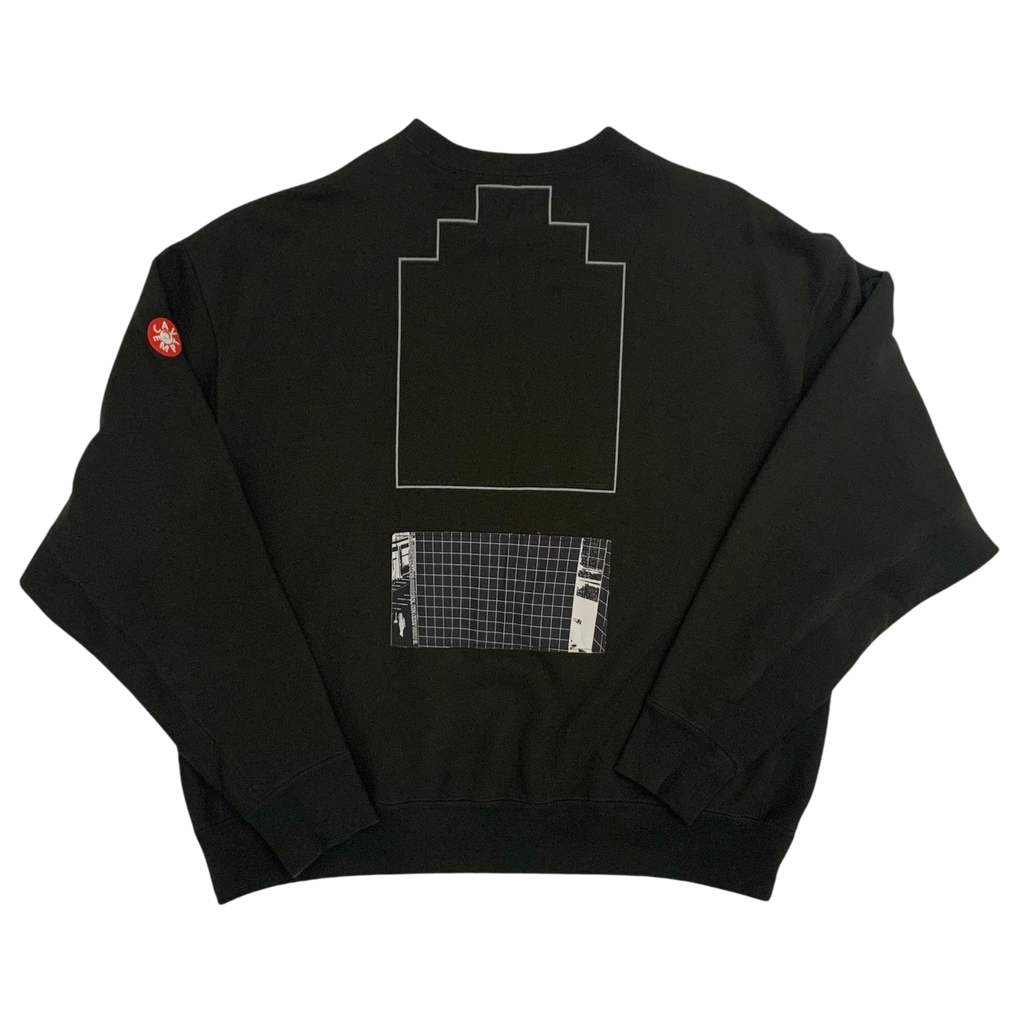 Cav Empt Solid Crew Neck Sweatshirt Black (Fits L-XL)