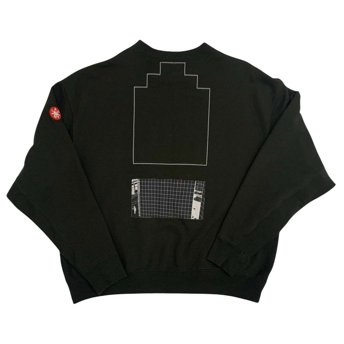 Cav Empt Solid Crew Neck Sweatshirt Black (Fits L-XL)