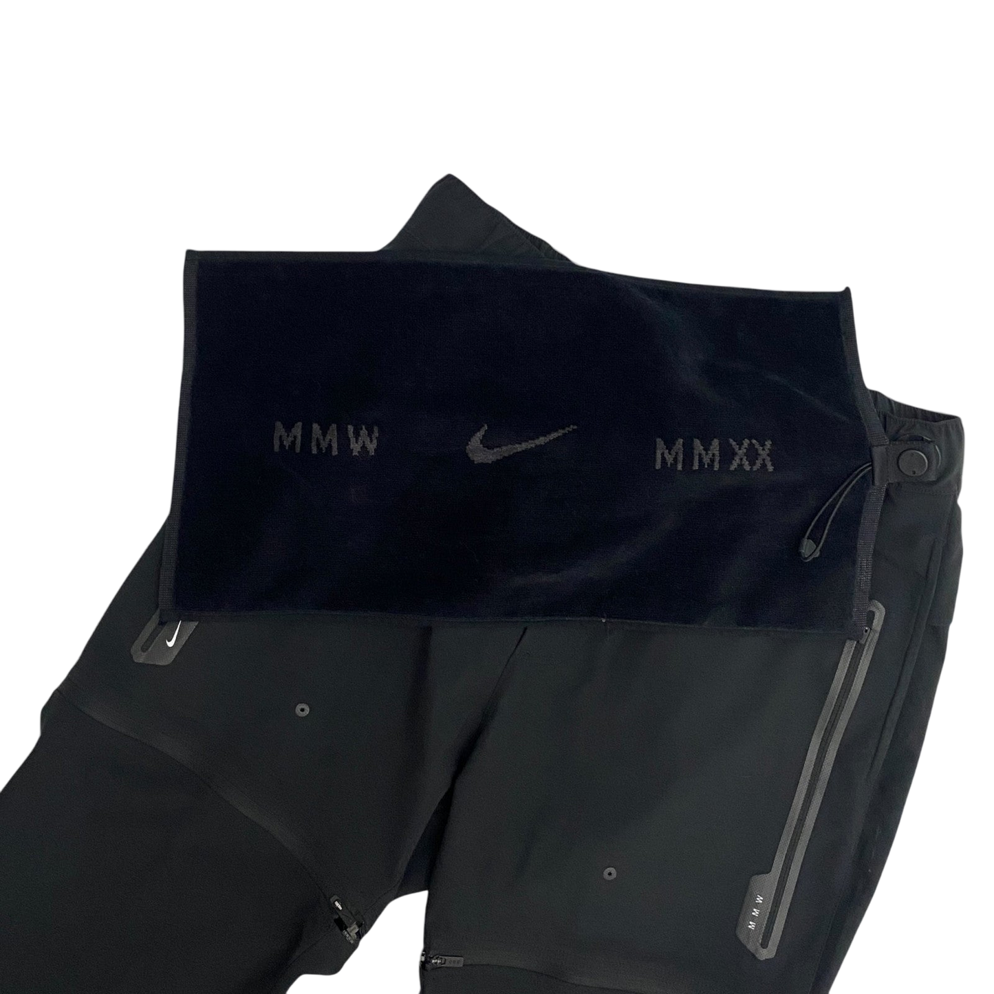 Nike x MMW 004 Black Edition Convertible 3-in-1 Techwear Pants Black (Size M)