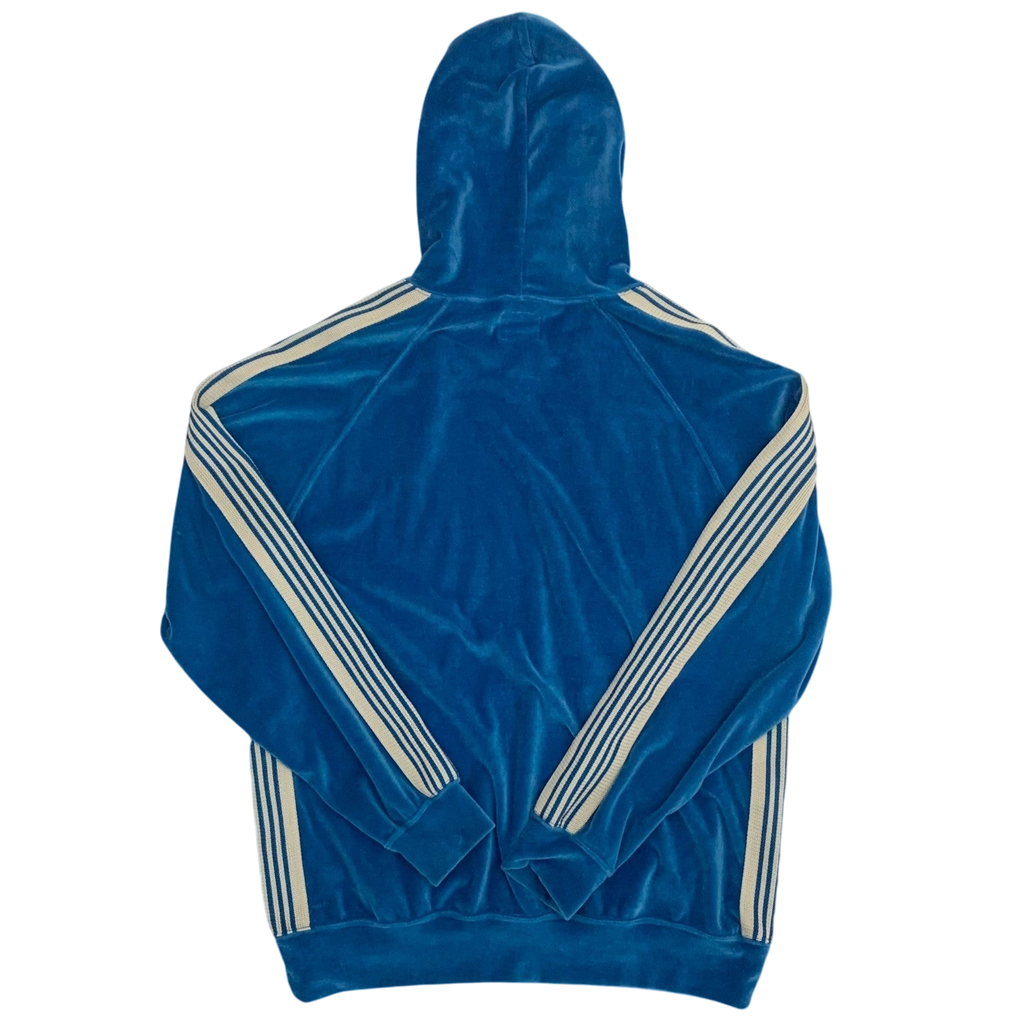 Needles Velour Track Hoodie Blue (Fits S-M)
