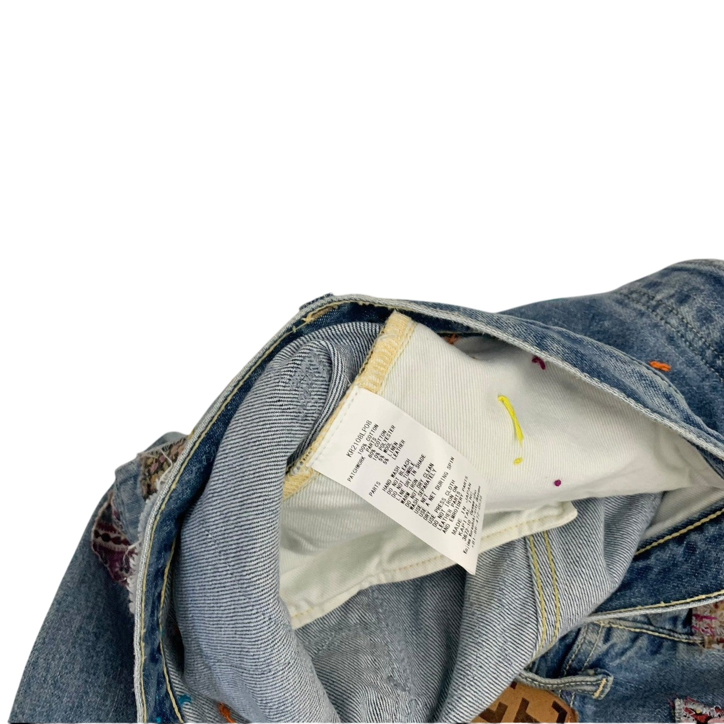 Kapital 14oz Crazy El Paso 5P Monkey Cisco Jeans (Size 36")