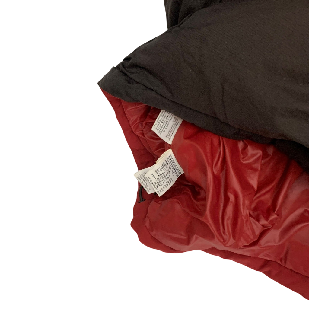 The North Face Nuptse 700 Down Puffer Jacket Brown/Red (Size XL)