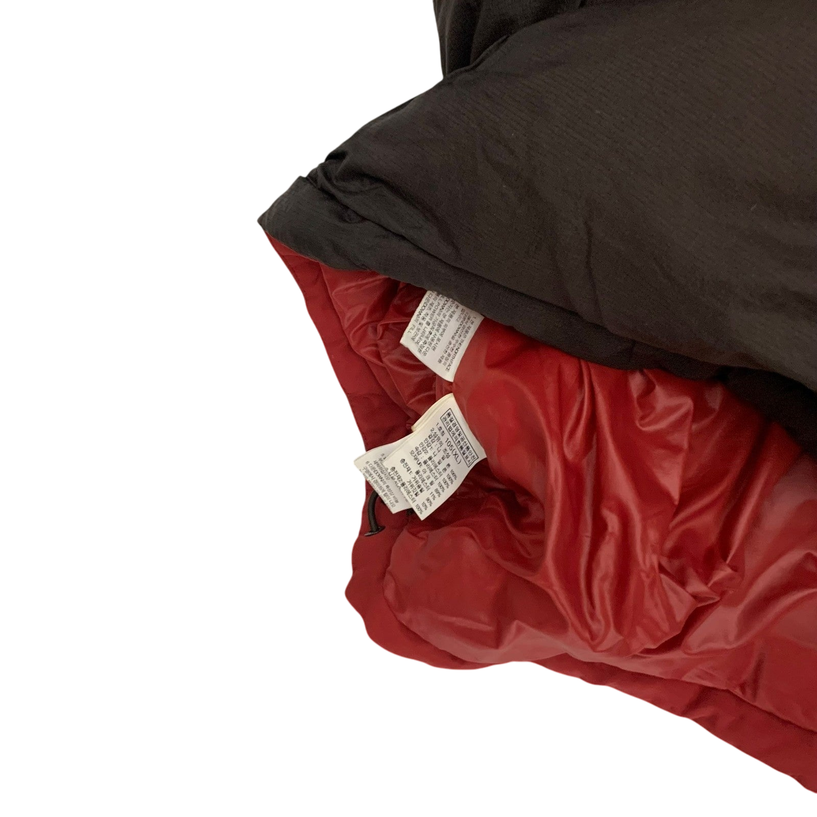 The North Face Nuptse 700 Down Puffer Jacket Brown/Red (Size XL)