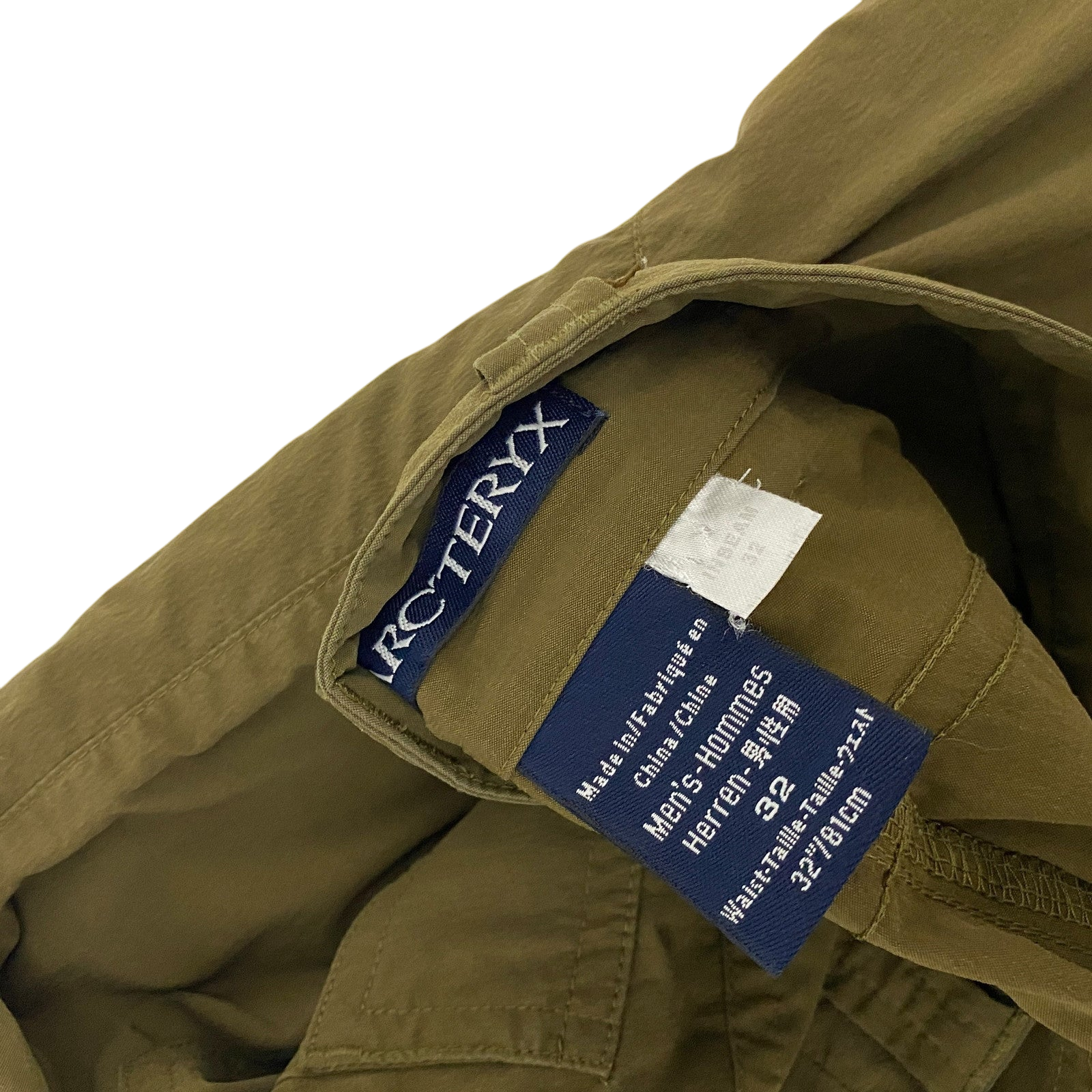 Arc'teryx 2000s Cargo Pants Brown-Green (Size 34”)
