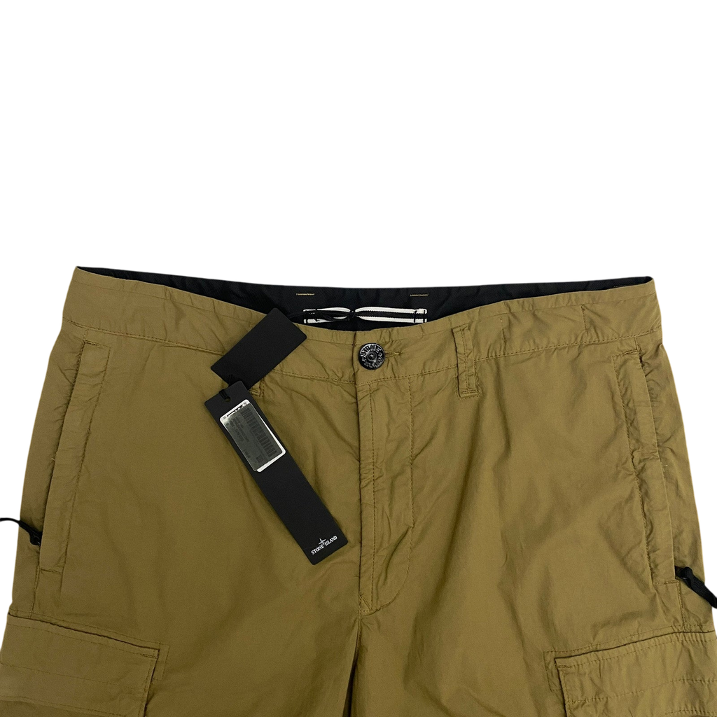 Stone Island Bermuda Shorts Dark Beige (Size 32”)