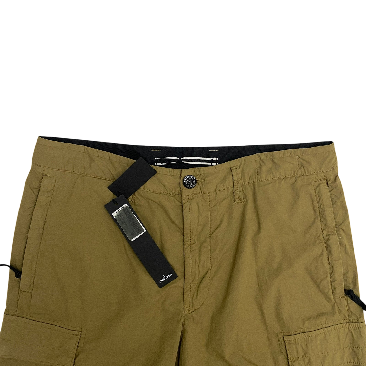 Stone Island Bermuda Shorts Dark Beige (Size 32”)