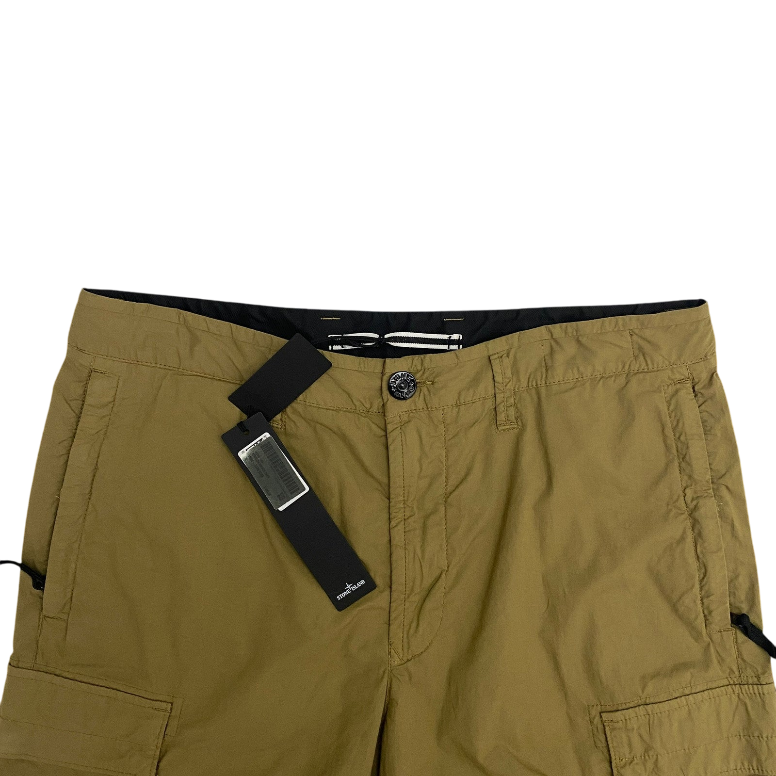 Stone Island Bermuda Shorts Dark Beige (Size 32”)