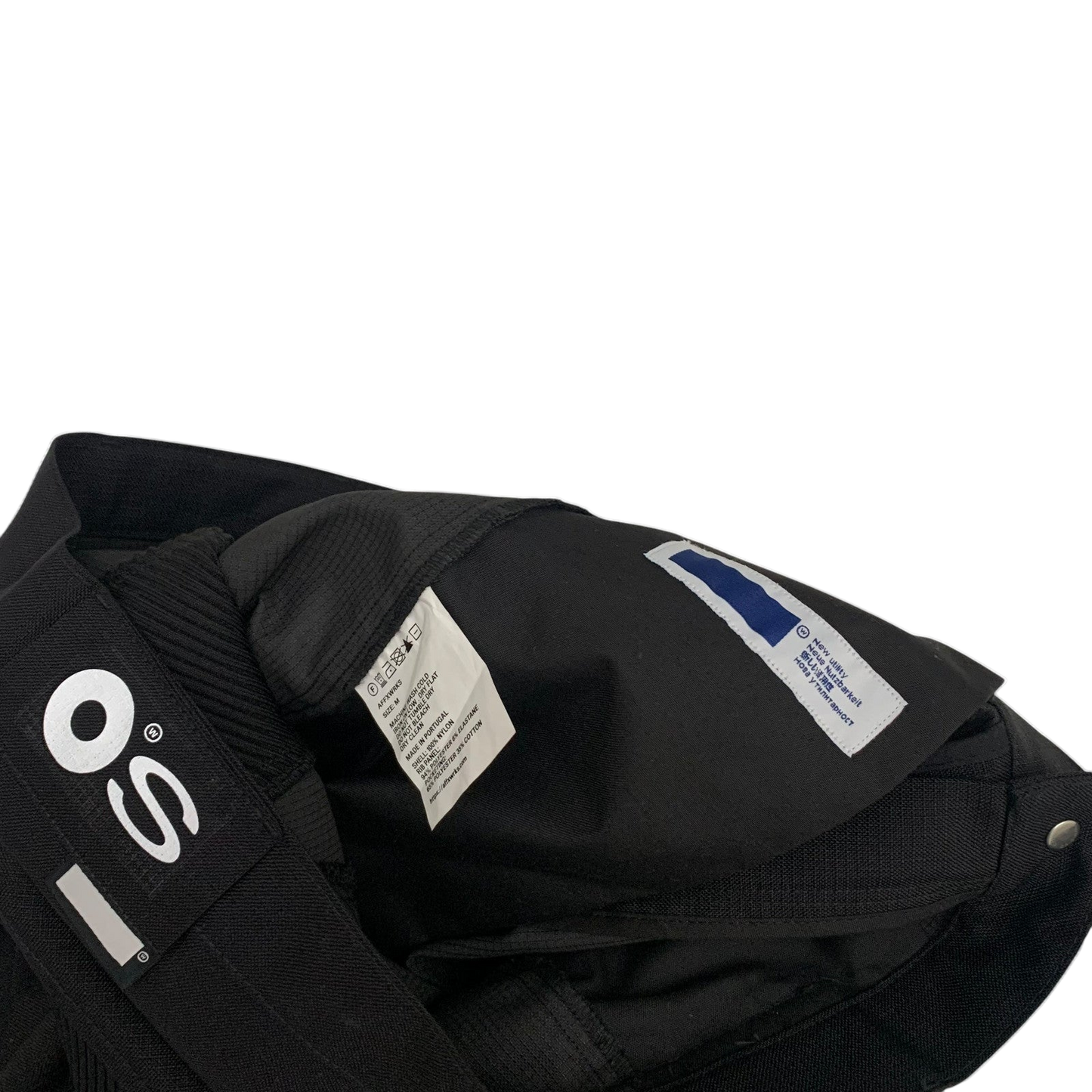 AFFXWRKS SS22 by Kiko Kostadinov Onsite Technical Pants ‘Deep Black’ (W34)