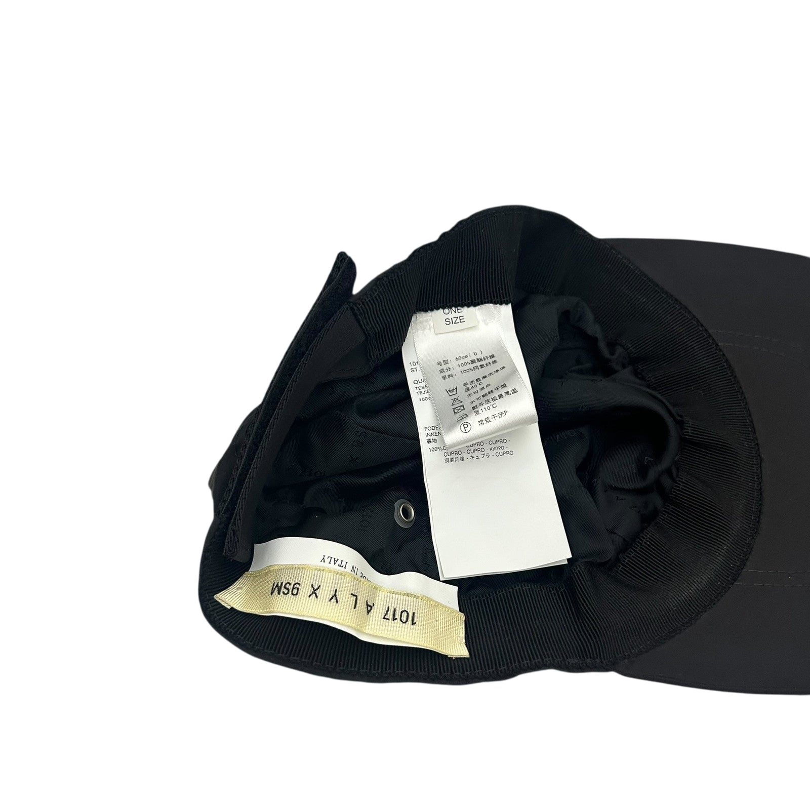 1017 ALYX 9SM Lightercap Panelled Hat