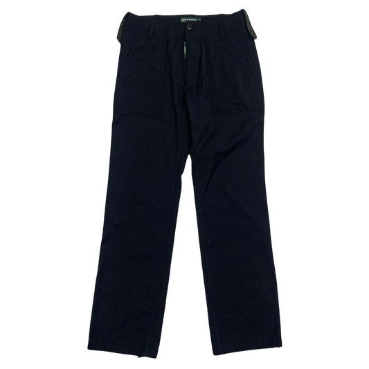 Kiko Kostadinov Otto 958 Booth Wool Trousers Navy (Size M)