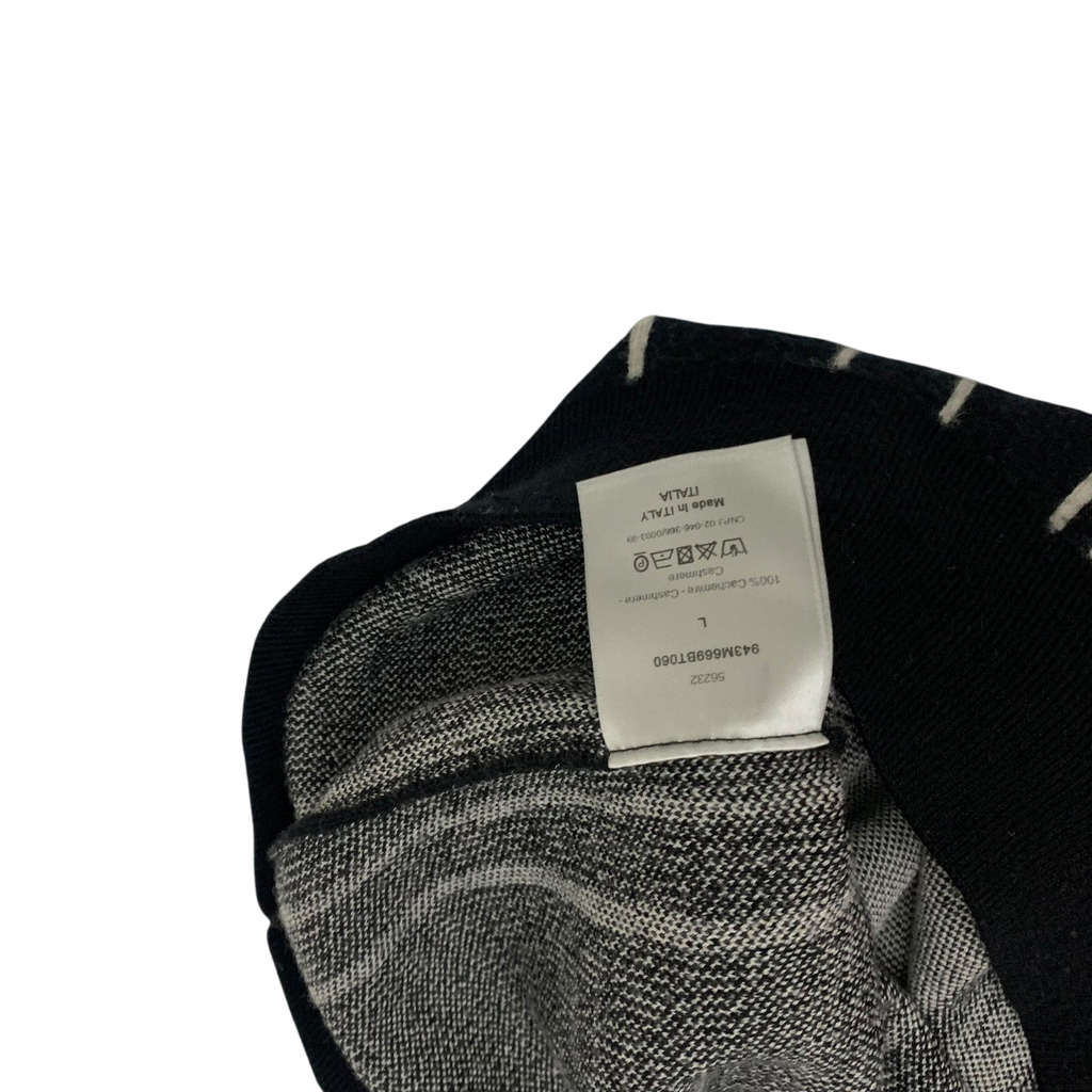 Dior Homme Turtleneck Sweater Black/White (Fits M-L)
