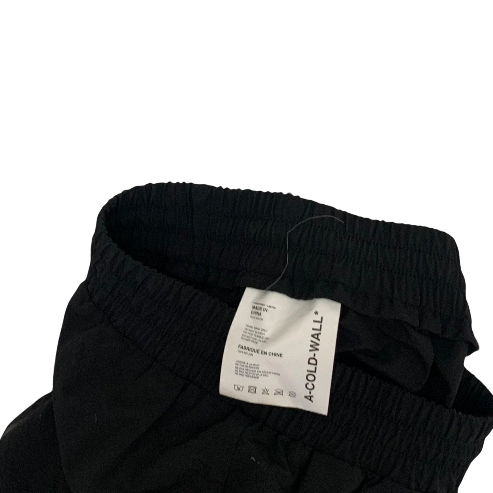 A-Cold-Wall Bracket Taped Track Pants Black (Size M)