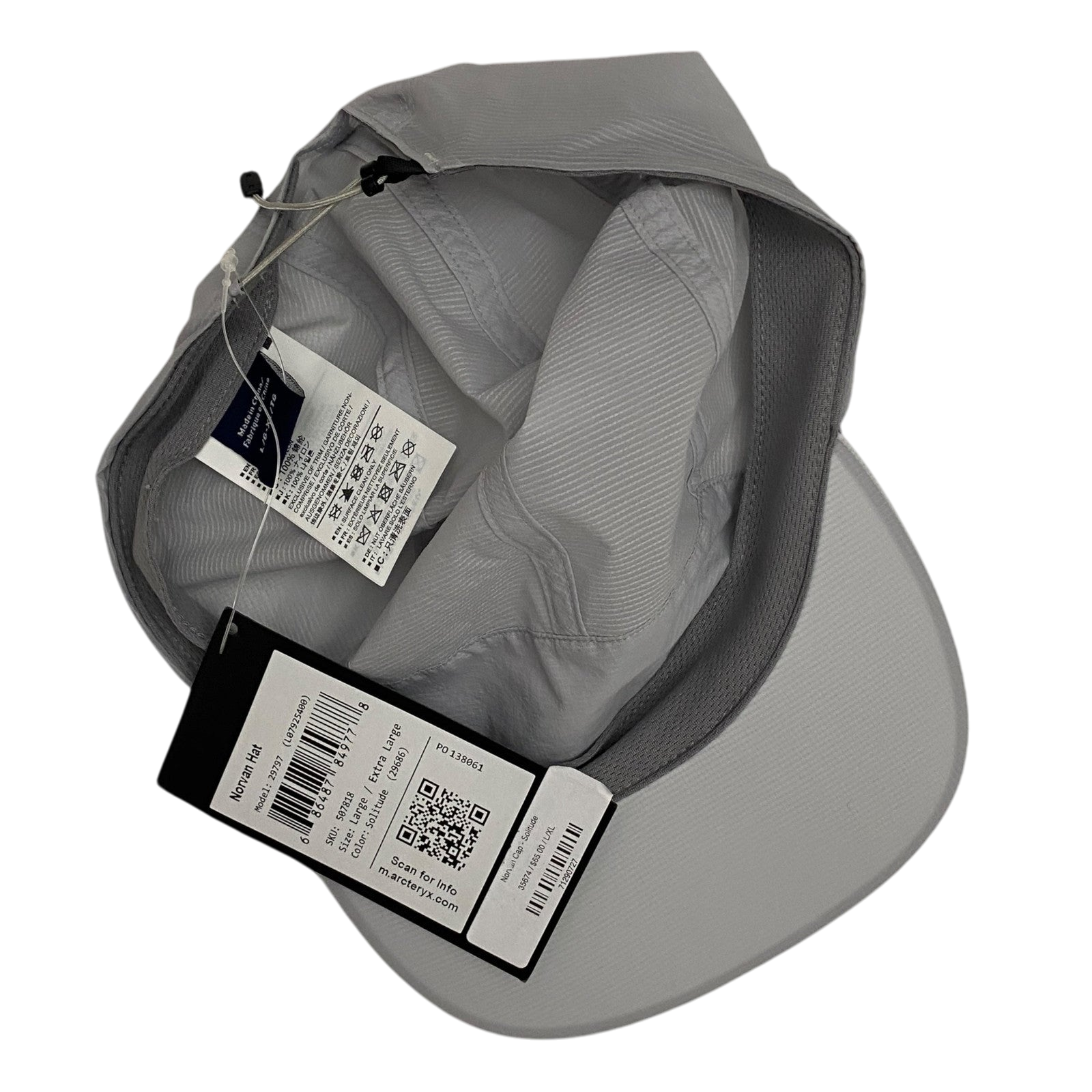 Arc’teryx Norvan Hat Silver (Size L-XL)