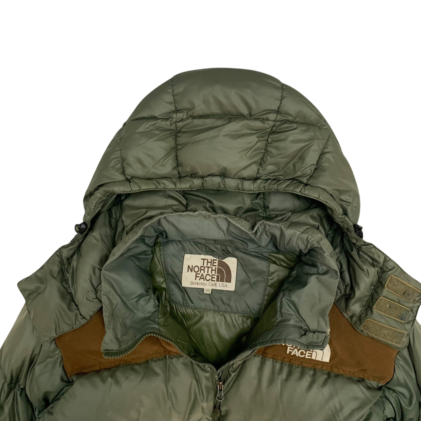 The North Face LTD Nuptse 700 Down Puffer Military Green/Brown (Size L)