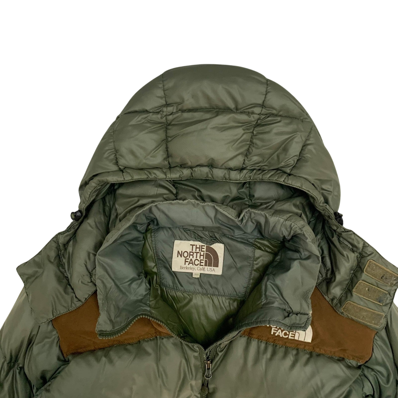 The North Face LTD Nuptse 700 Down Puffer Military Green/Brown (Size L)