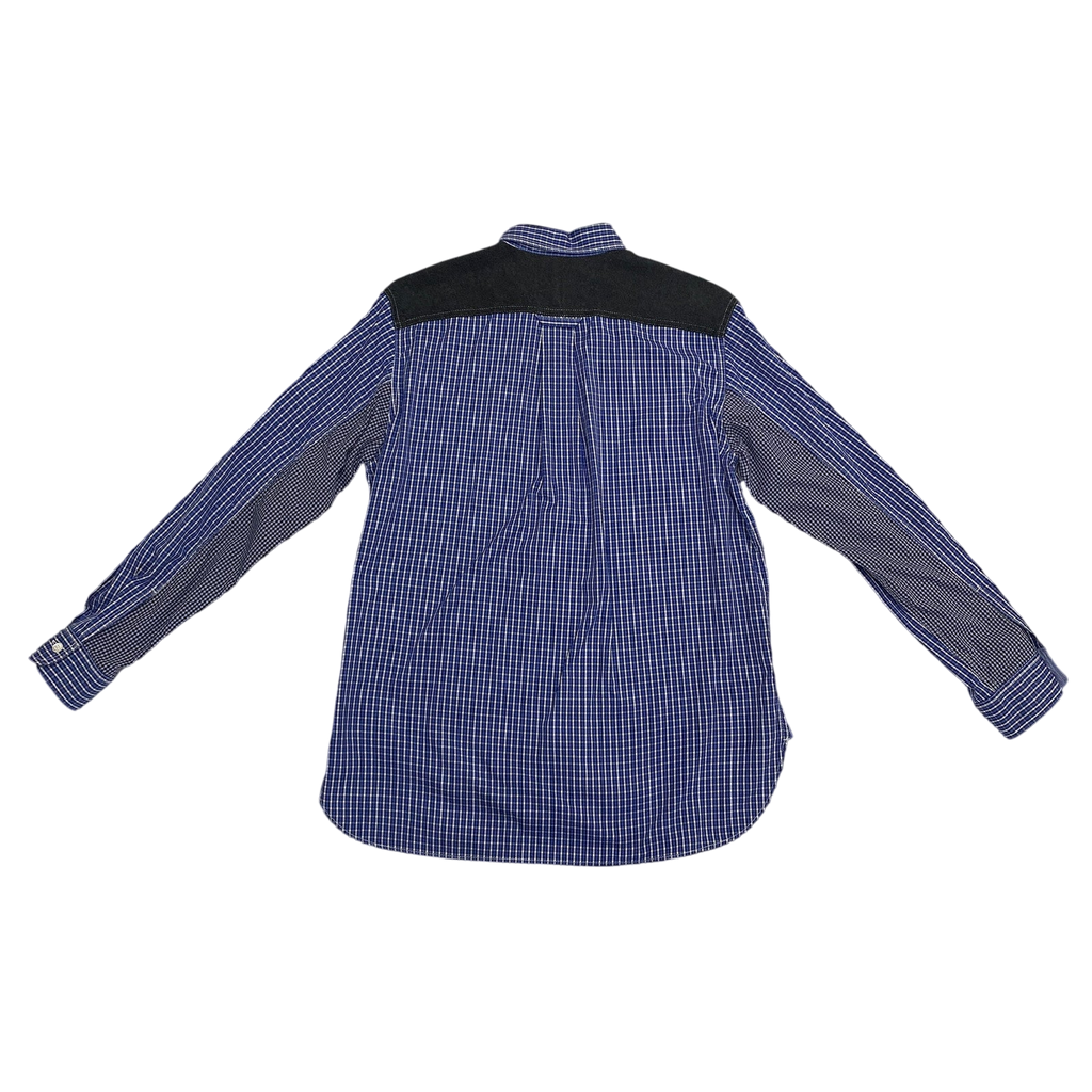 Junya Watanabe MAN Gingham Check Shirt Blue (Fits S-M)