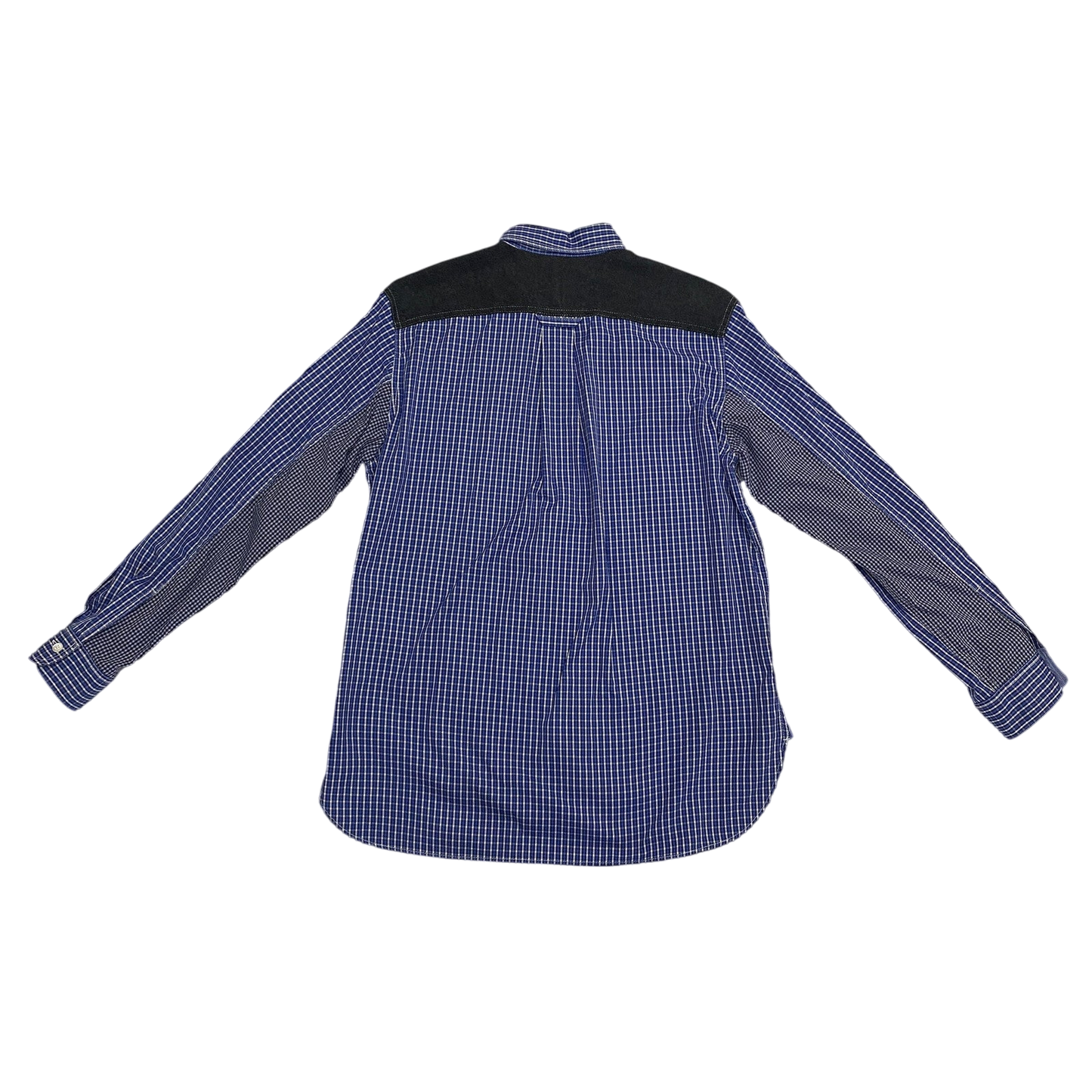 Junya Watanabe MAN Gingham Check Shirt Blue (Fits S-M)