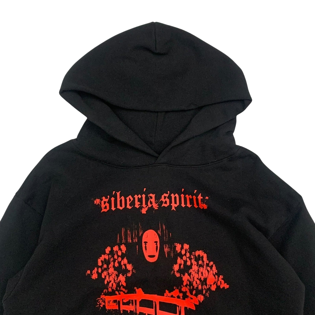 Siberia Hills Spirited Away No Face Hoodie Black (Size L)