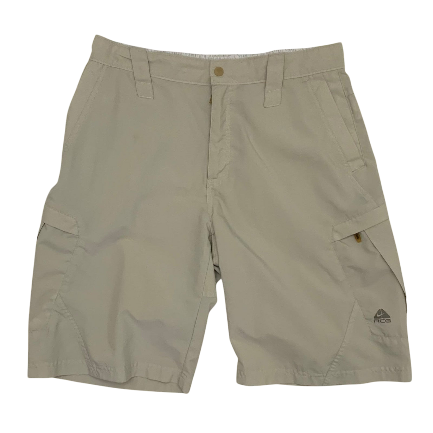 Nike ACG 2000s Cargo Shorts Beige (Size 32”)