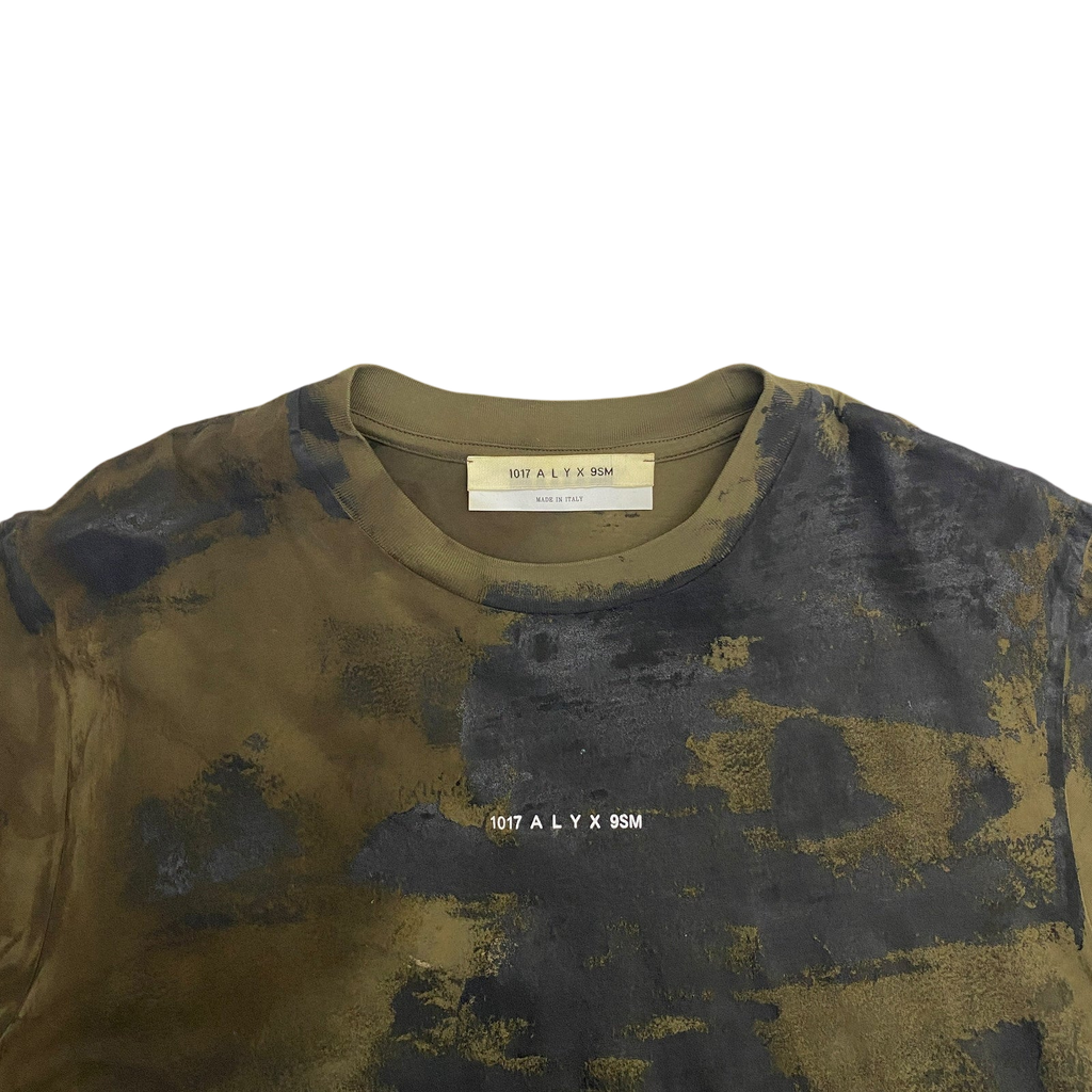 1017 ALYX 9SM Change of Heart Print T-Shirt Green (Size L)