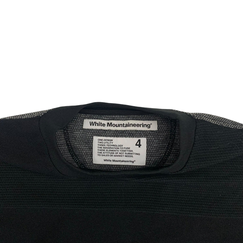 White Mountaineering Colour Block Panelled T-Shirt (Fits L-XL)