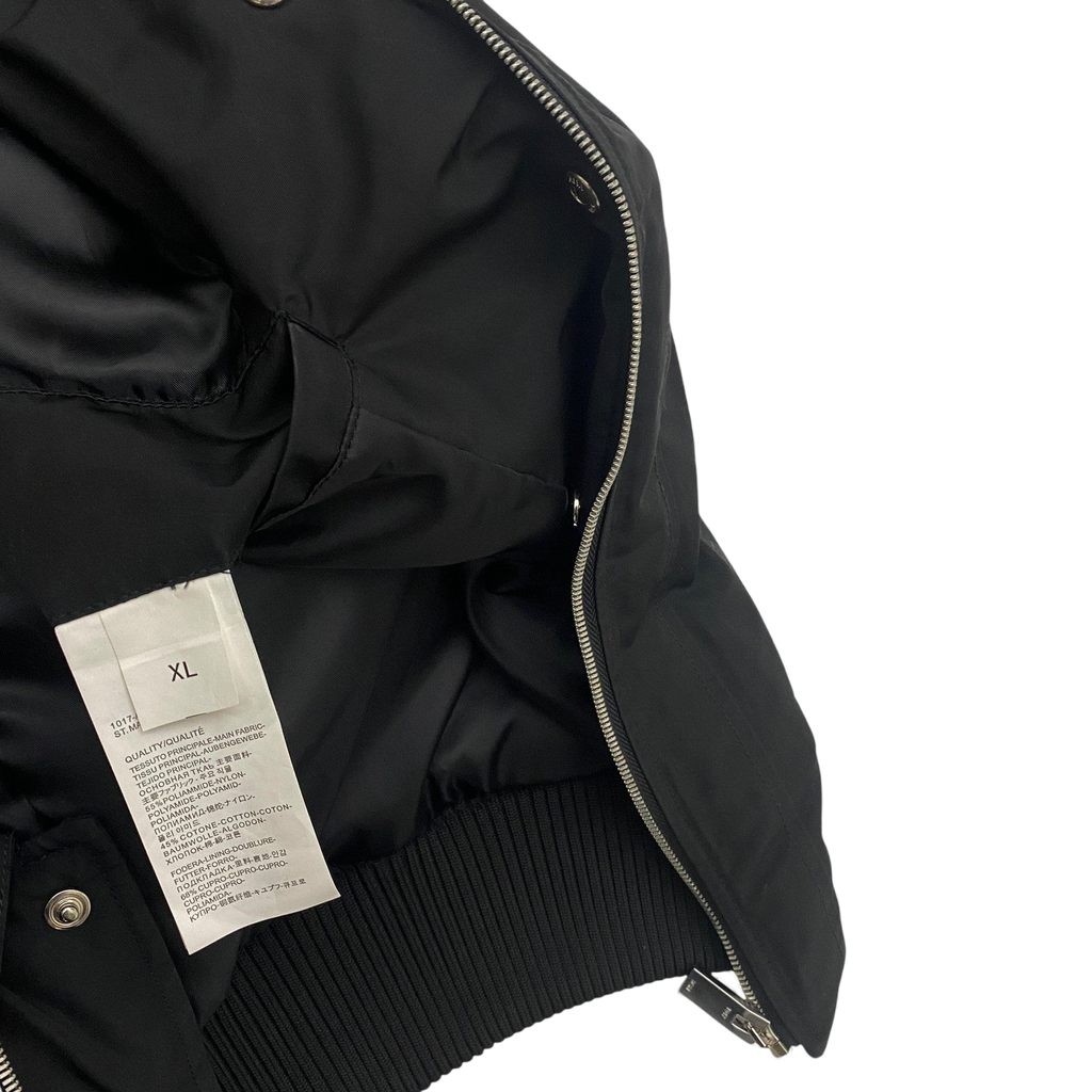 1017 ALYX 9SM Flight Bomber Jacket Black (Fits L-XL)