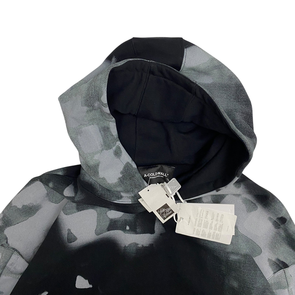 A-COLD-WALL Brush Stroke Hoodie Black/Grey (Fits L-XL)