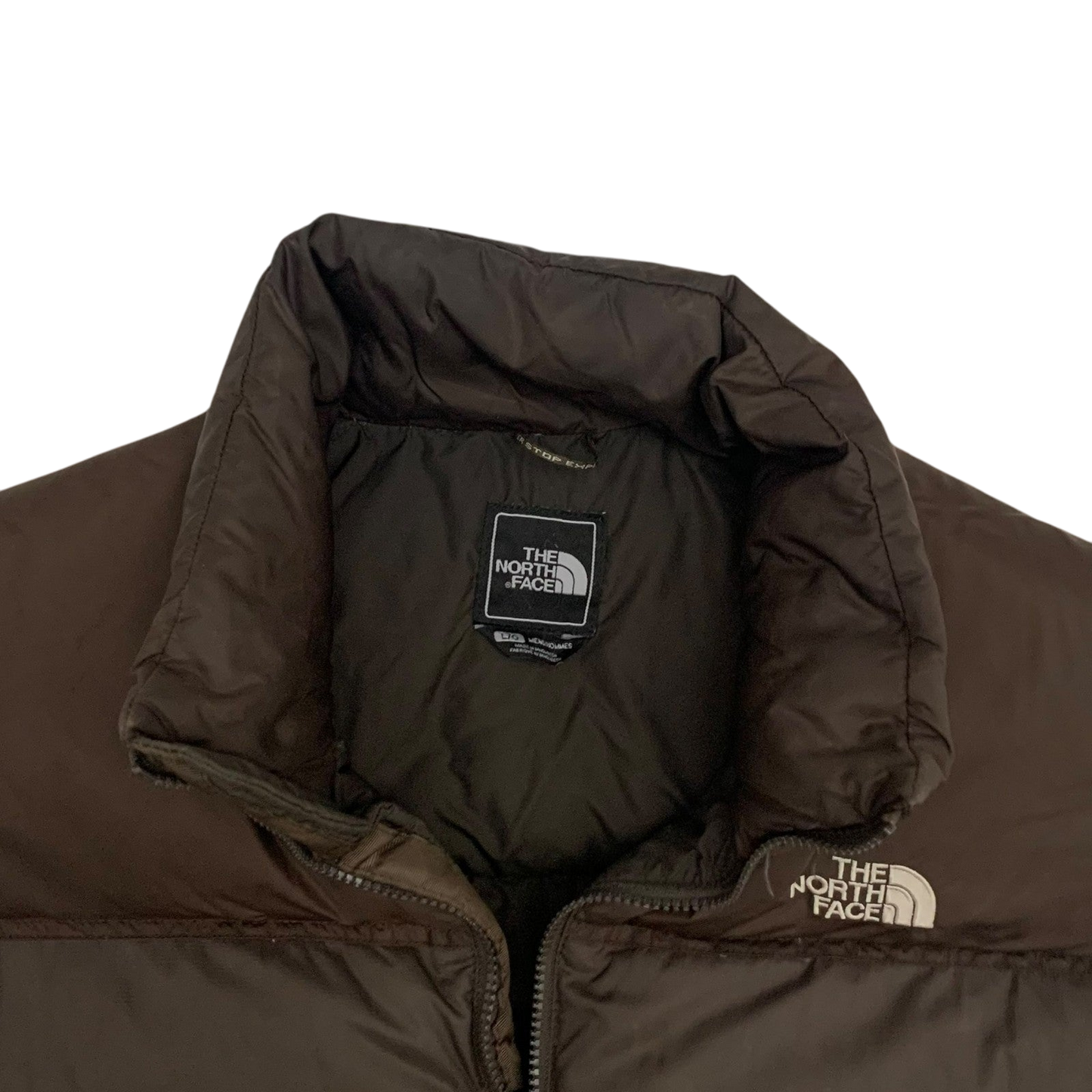 The North Face Nuptse 700 Down Puffer Jacket Brown (Size L)