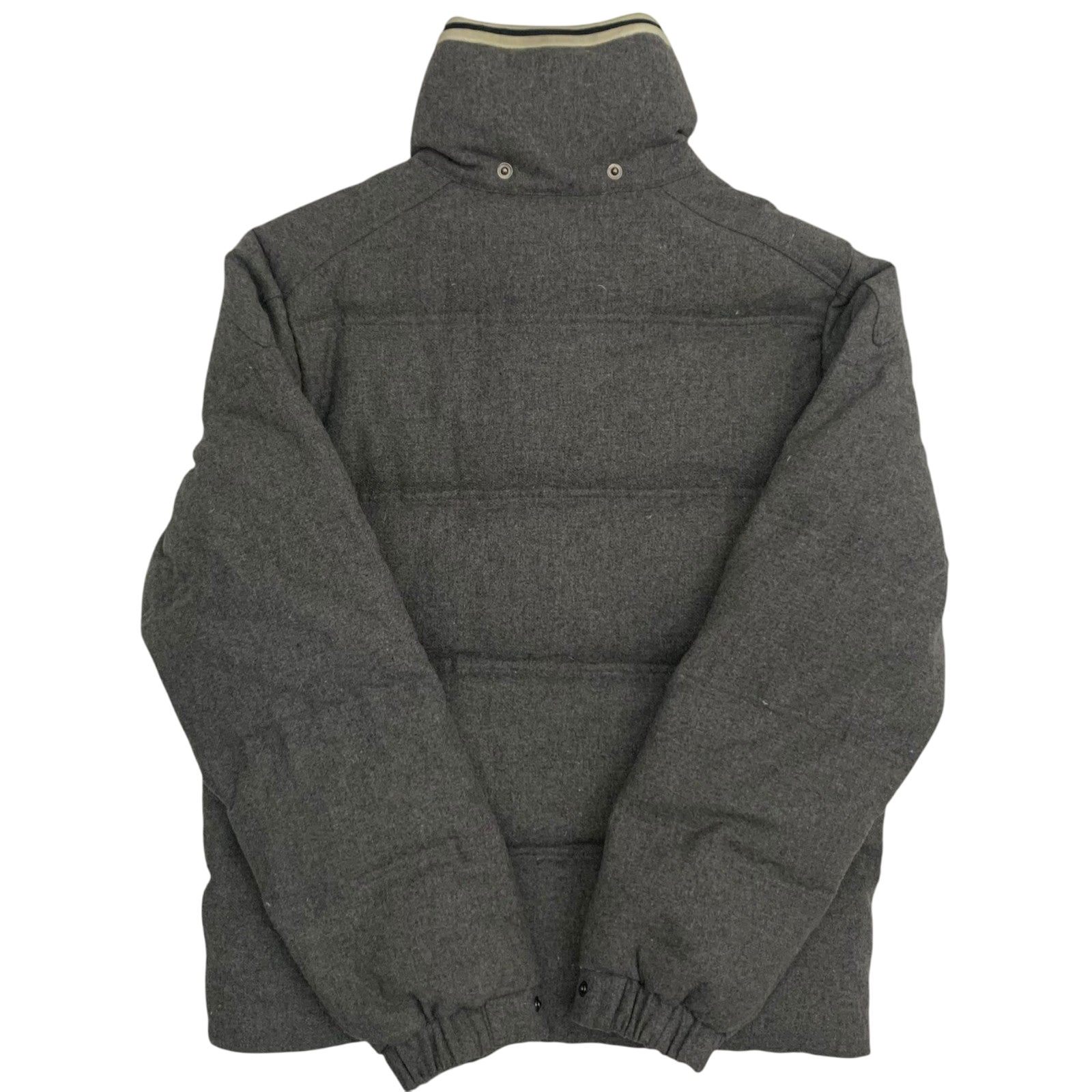 Moncler Vintage Branson Wool Down Jacket Grey (Fits M)