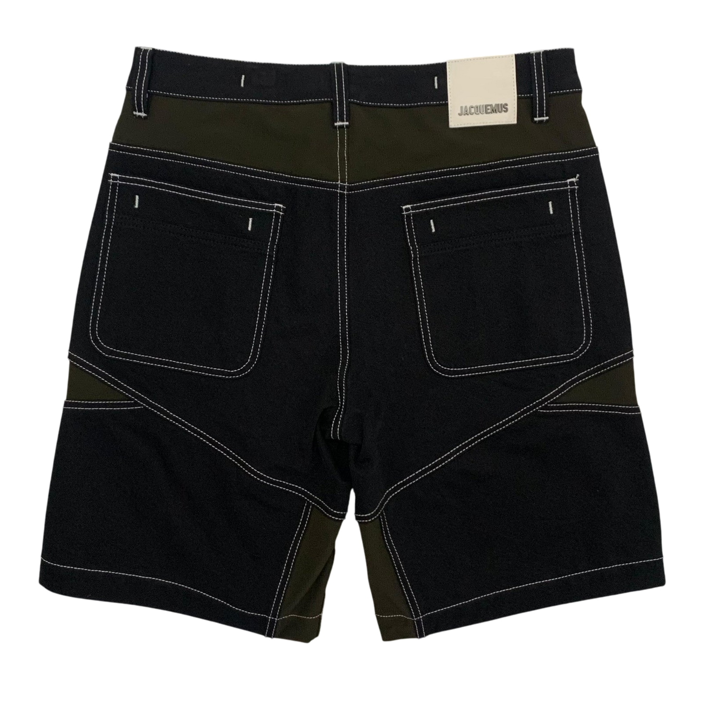Jacquemus Le Short De Nîmes Two-Tone Shorts (Fits 34”)