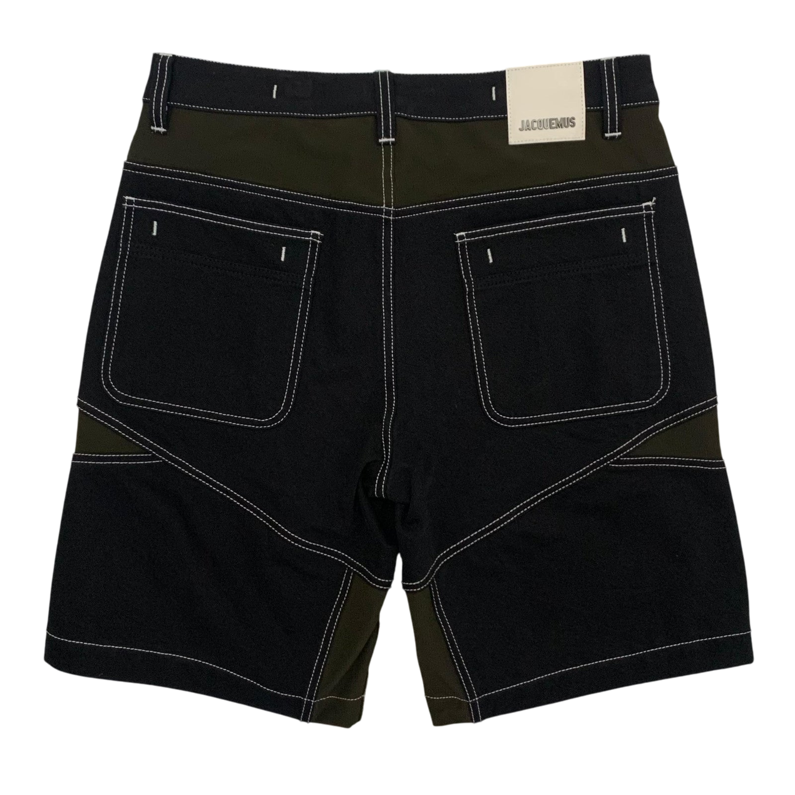 Jacquemus Le Short De Nîmes Two-Tone Shorts (Fits 34”)