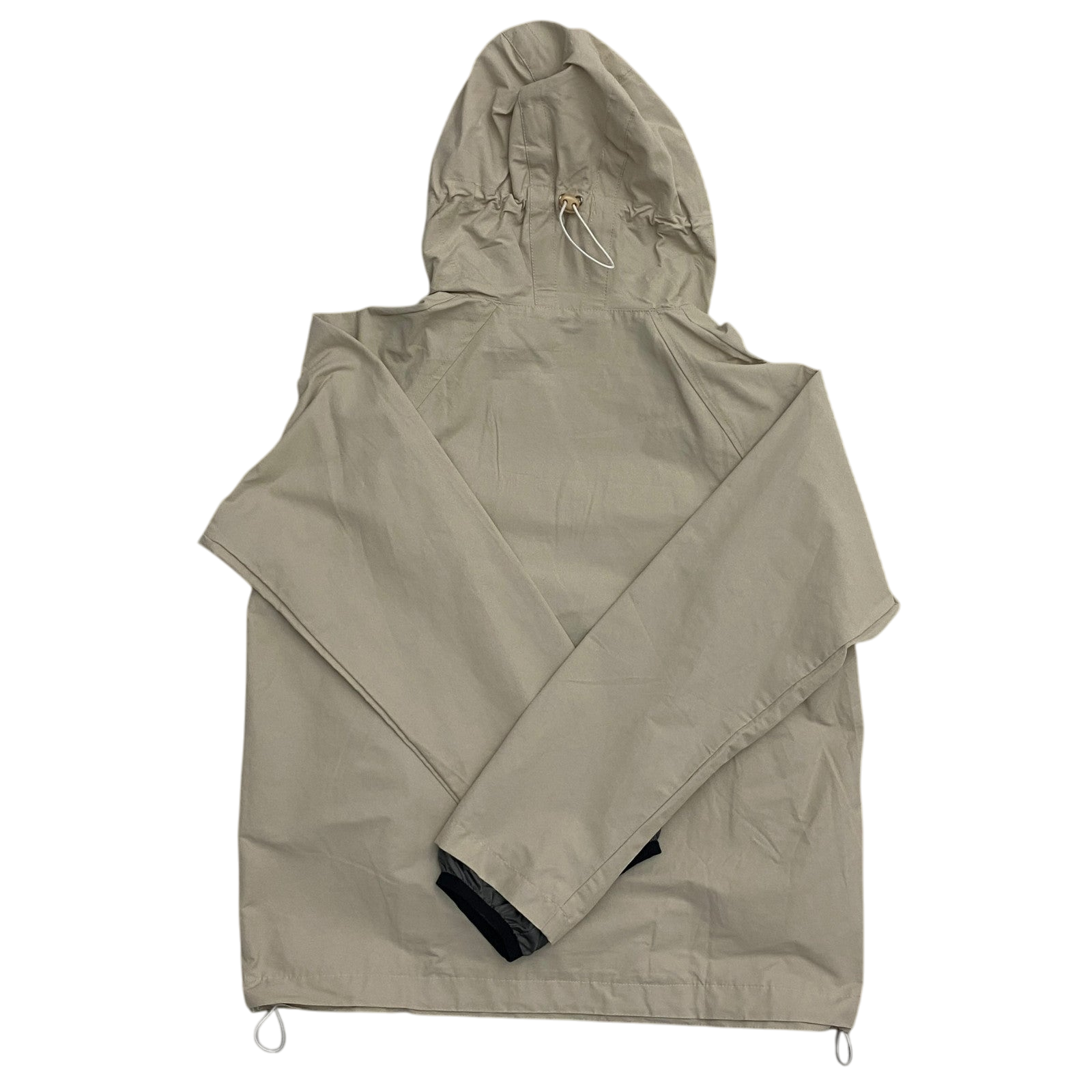 Arnar Mār Jōnsson Sympatex Double Zipper Hooded Jacket Beige (Size XL)