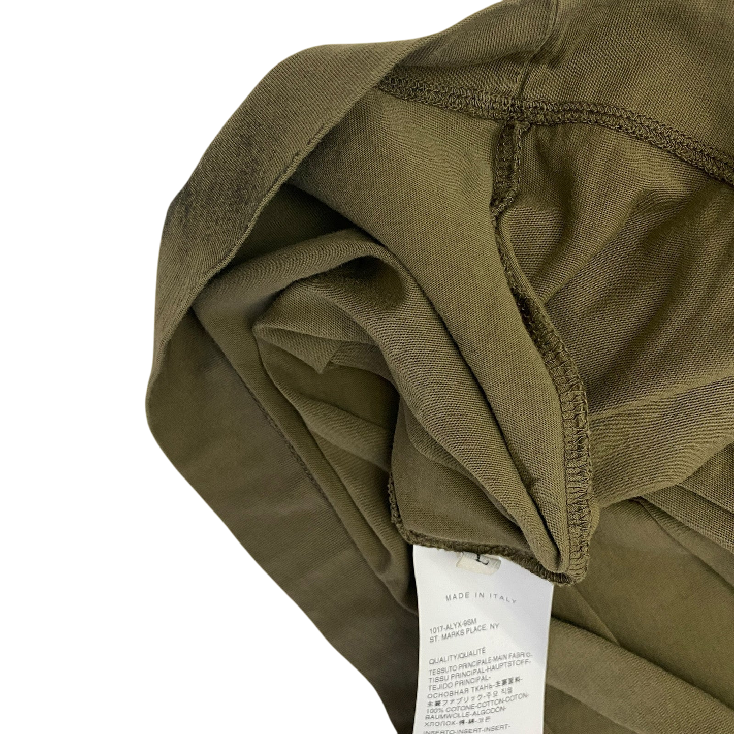 1017 ALYX 9SM Change of Heart Print T-Shirt Green (Size L)