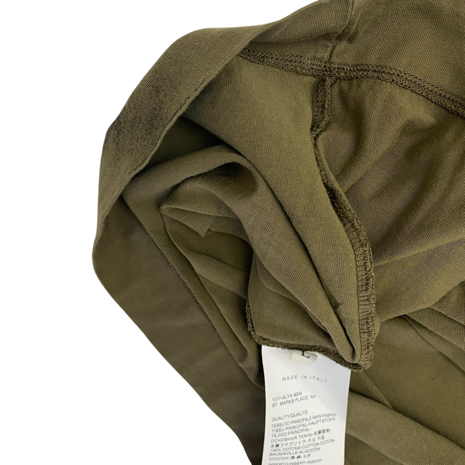 1017 ALYX 9SM Change of Heart Print T-Shirt Green (Size L)