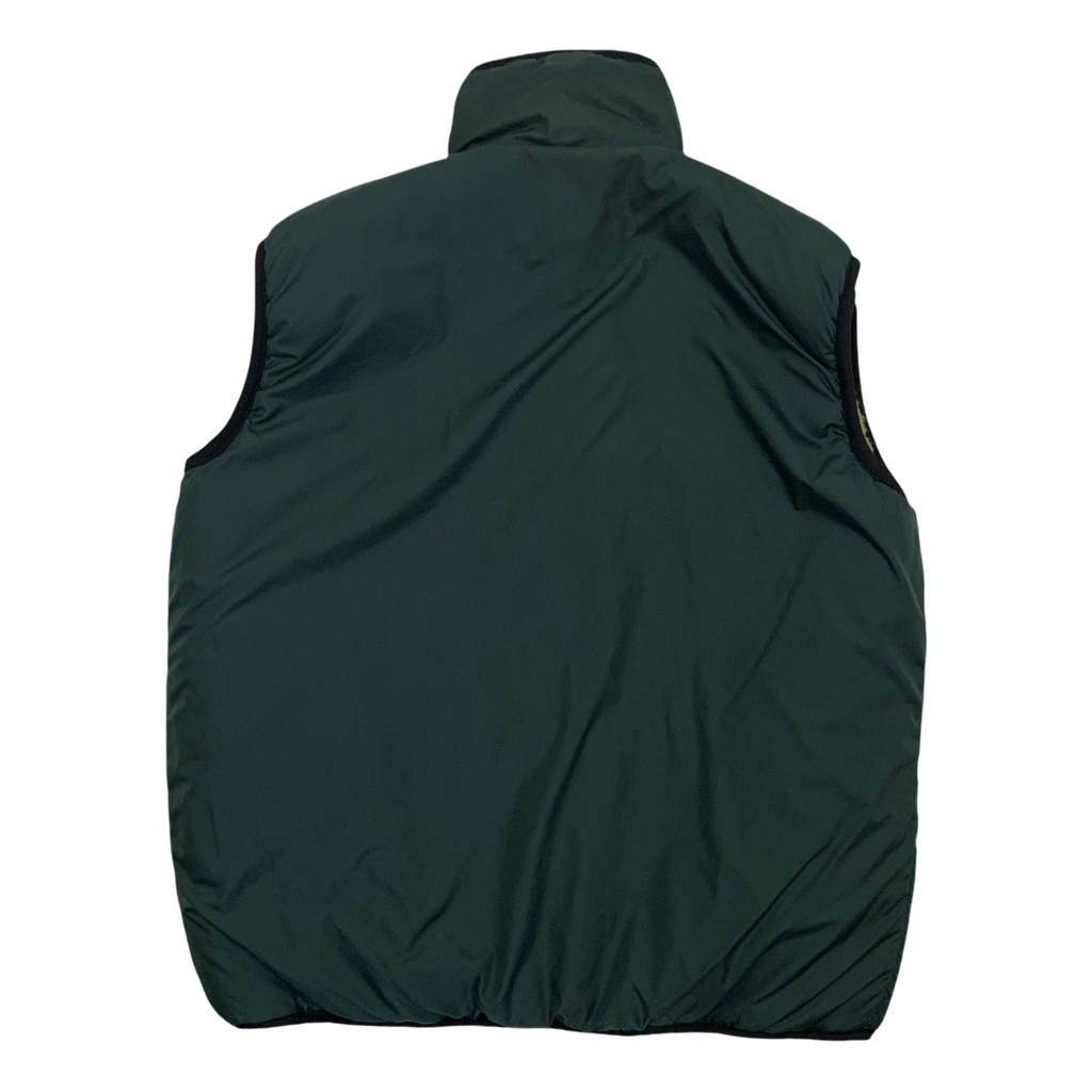 Kapital Reversible Wool Boa Fleece Colour Block Vest (Size S)