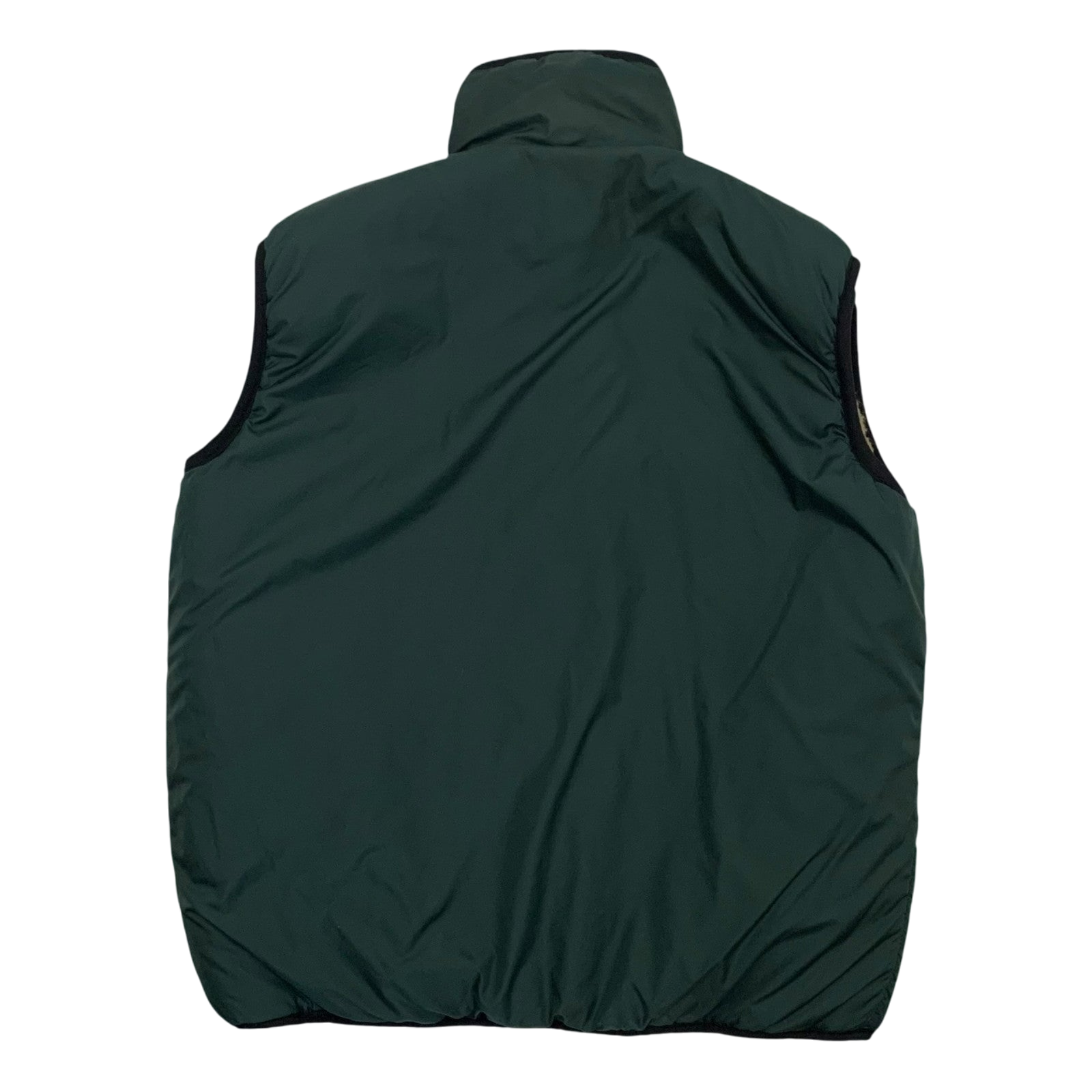 Kapital Reversible Wool Boa Fleece Colour Block Vest (Size S)