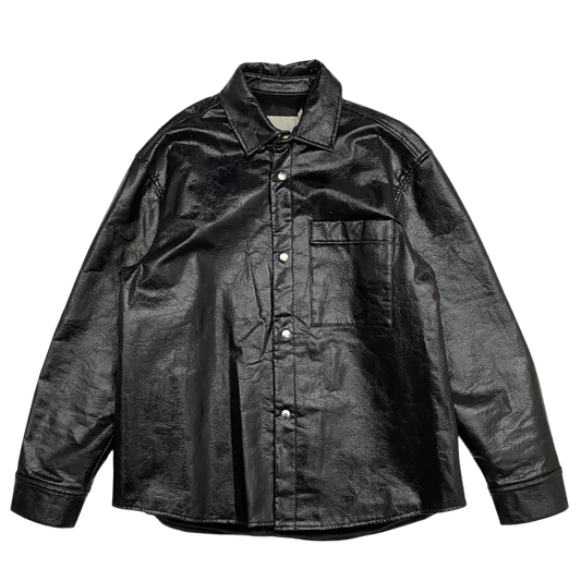 Song For The Mute Black Coated Jacket (Size L)