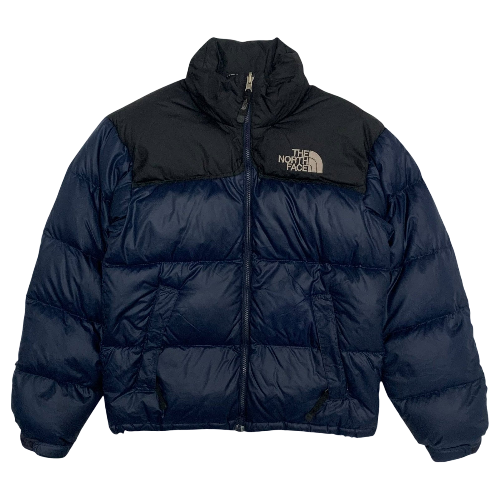 The North Face Nuptse 700 Down Puffer Jacket Navy/Black (Size XS)