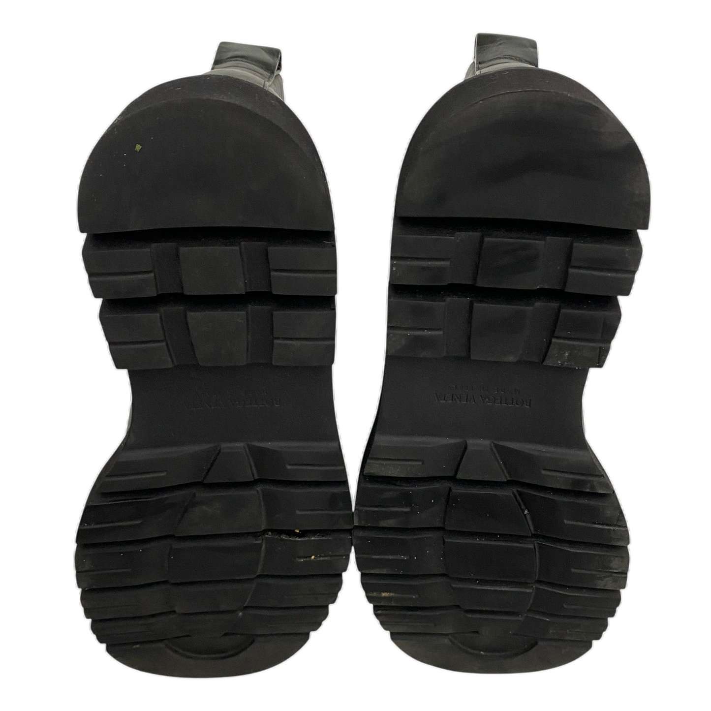 Bottega Veneta Lug Chelsea Ankle Boots Dark Green (EU42/US9)