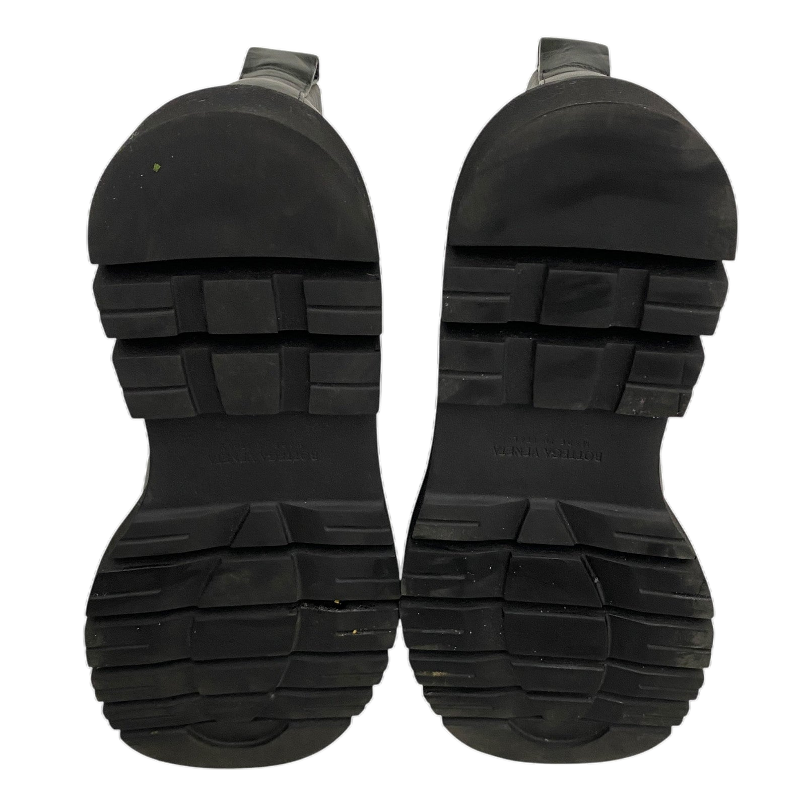 Bottega Veneta Lug Chelsea Ankle Boots Dark Green (EU42/US9)