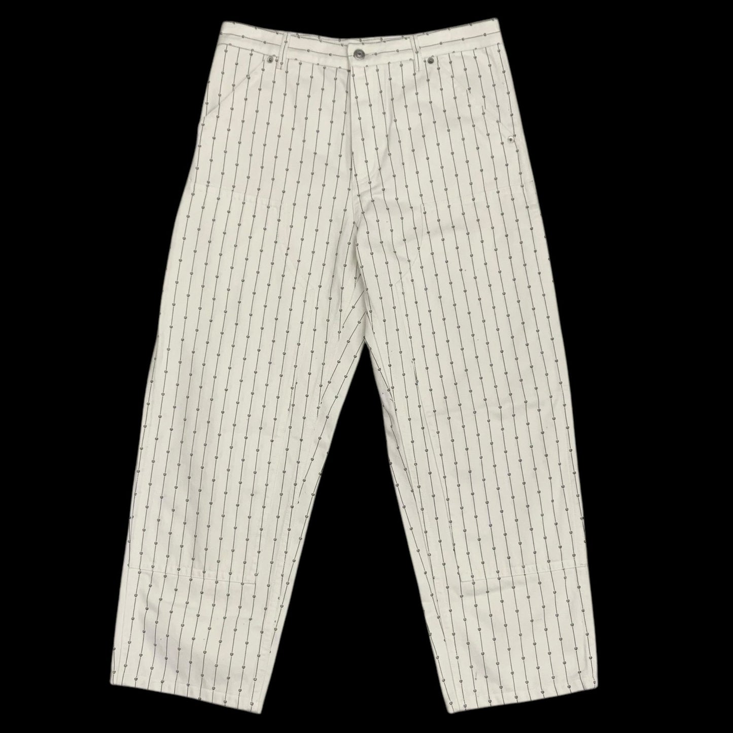 Dior Homme Heart Logo Carpenter Pants (Fits 33")